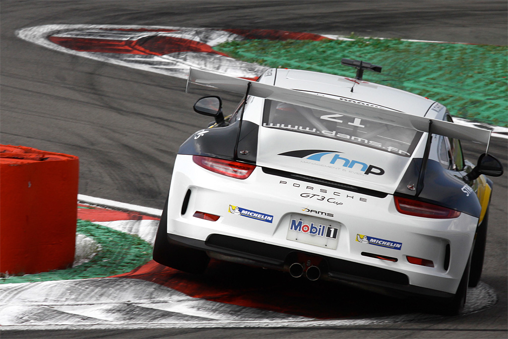 Michael Christensen under træningen på Nürburgring
(Foto: Grand Prix Photo)